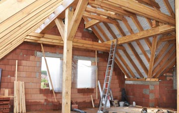 Haa Of Houlland attic trusses